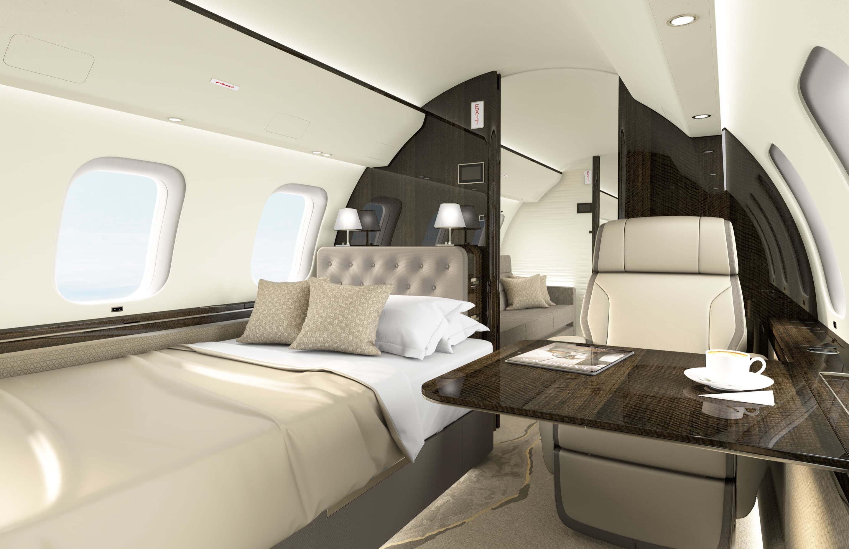 Global 8000 cabin